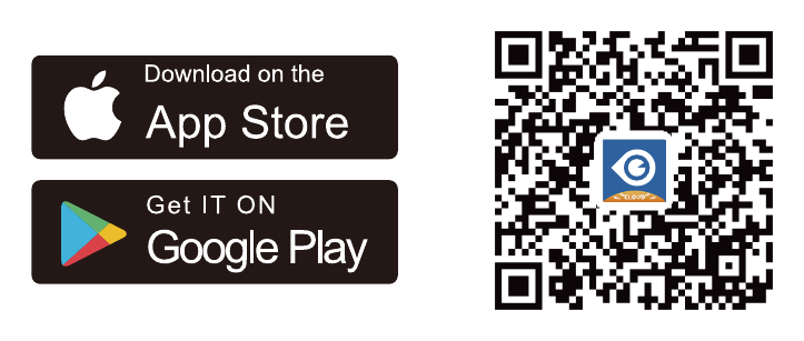 App Store または Google Play から Wansview Cloud アプリをダウンロード
